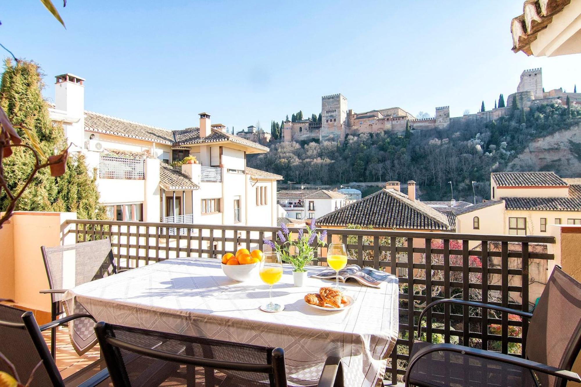 גרנדה Chezmoihomes Alhambra Penthouse 2 Private Terraces מראה חיצוני תמונה